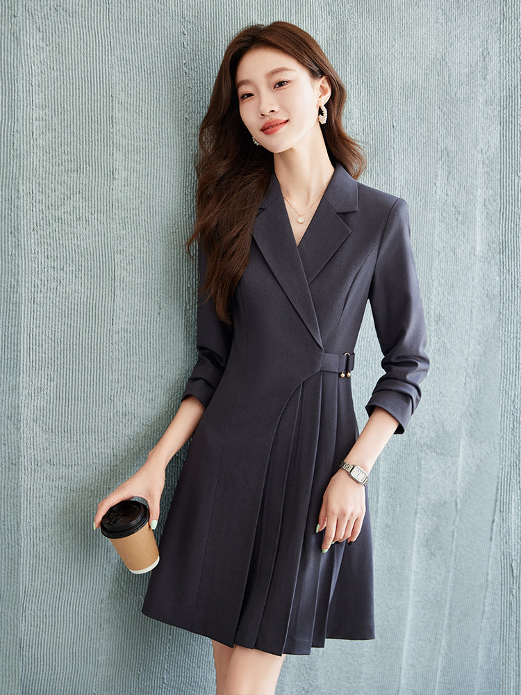 Gao Ding Light Luxury Suit dress Women's 2024 New Business Wear Business Commuter Gold Store Sales Department Work Clothes
