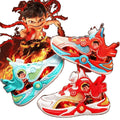 Boys' Shoes 2025 Summer New Single Mesh Breathable Children's Sports Shoes Nezha Same Style Boys' Running Shoes