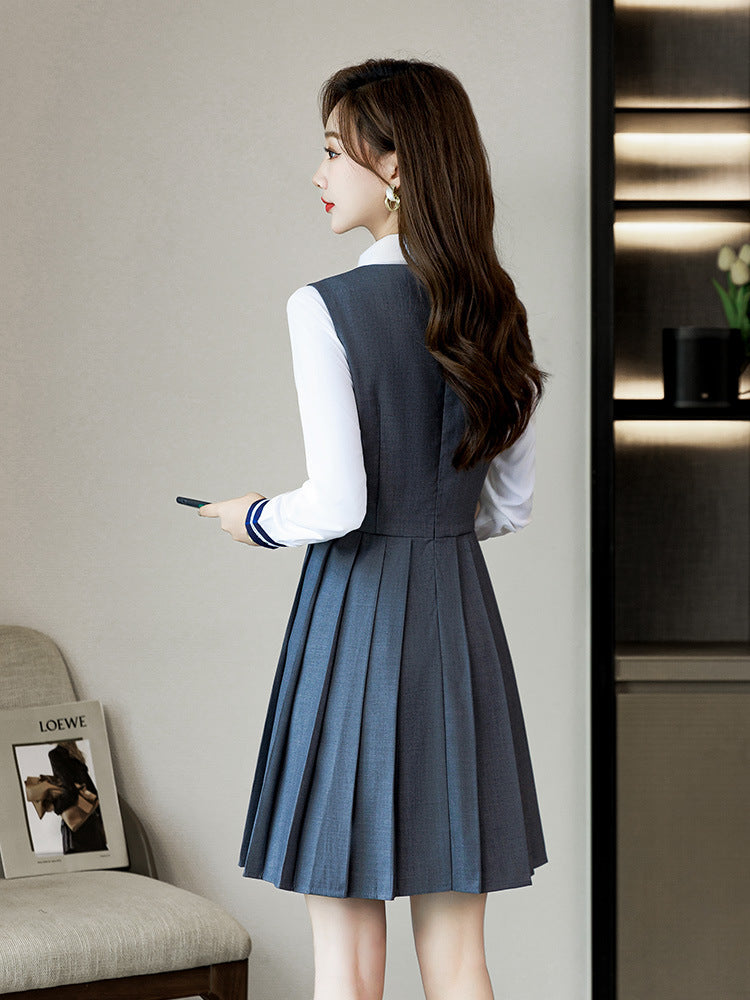 Autumn and Winter Kindergarten Teachers' Garden Clothes Work Clothes College Style Professional Suit dress suit Kindergarten Teachers' Administrative Clothing