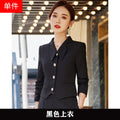 French style black dress Women's Spring and Autumn New retro high-grade elegant socialite high-end suit two-piece suit