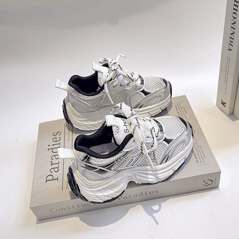 Children's sneaker 2025 New Spring and Autumn Men's Shoes Girls' Torre Shoes Spring and Autumn Big Children's Shoes Baby Fashion