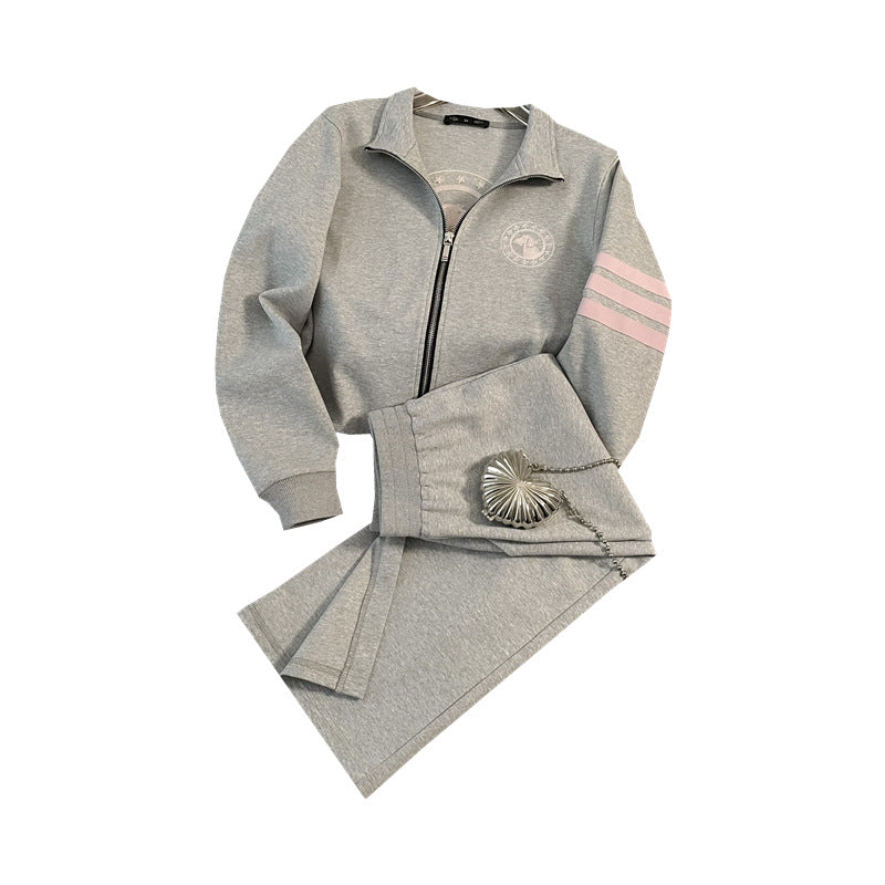 Spring Women's Shenzhen Nanyou New High-end Sense Fried Street Sweatshirt Dress Slim-fit Hip Skirt Two-piece Dress