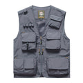 Four Seasons Photography Tooling Multi-Pocket Quick-Dry Vest Safety Waistcoat Logo Printing Men's and Women's Wear