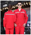 Workwear Suit for Men and Women, Anti-Static, Spring and Autumn Single-Layer Work Clothes, Long-Sleeved Professional Workwear for All Seasons