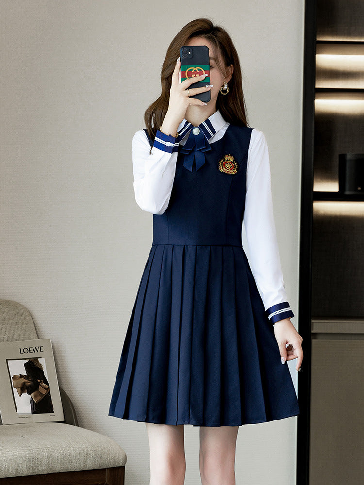 Autumn and Winter Kindergarten Teachers' Garden Clothes Work Clothes College Style Professional Suit dress suit Kindergarten Teachers' Administrative Clothing