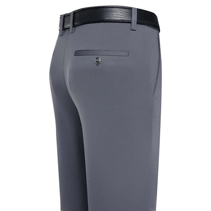 Summer Thin Casual Trousers, Business Men's Trousers, Middle-Aged Dad Casual Trousers