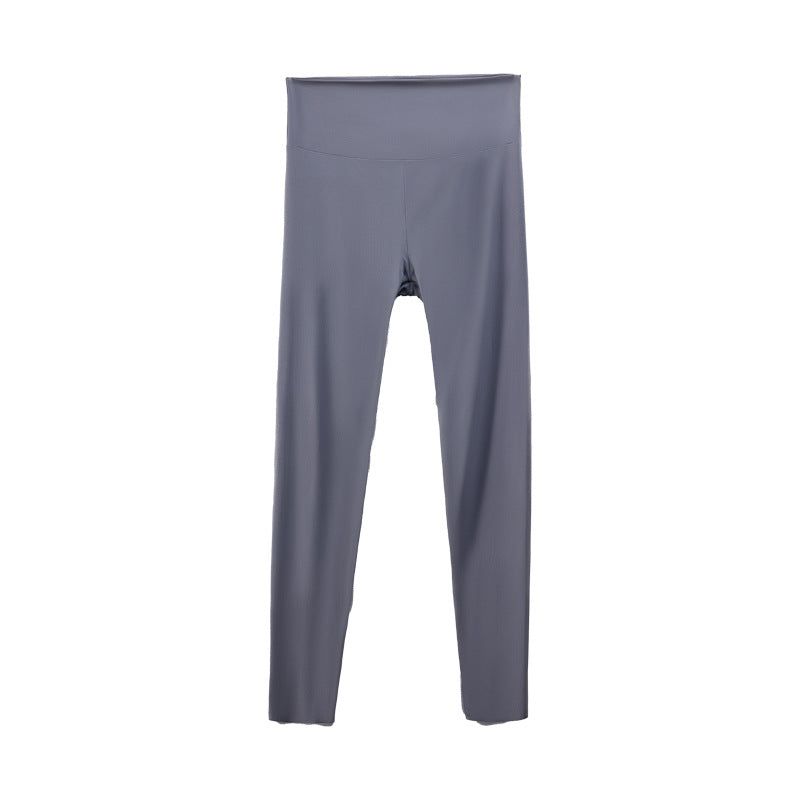 Shark pants women can wear spring and summer thin 2025 new anti-light leggings belly hip fitness yoga pants
