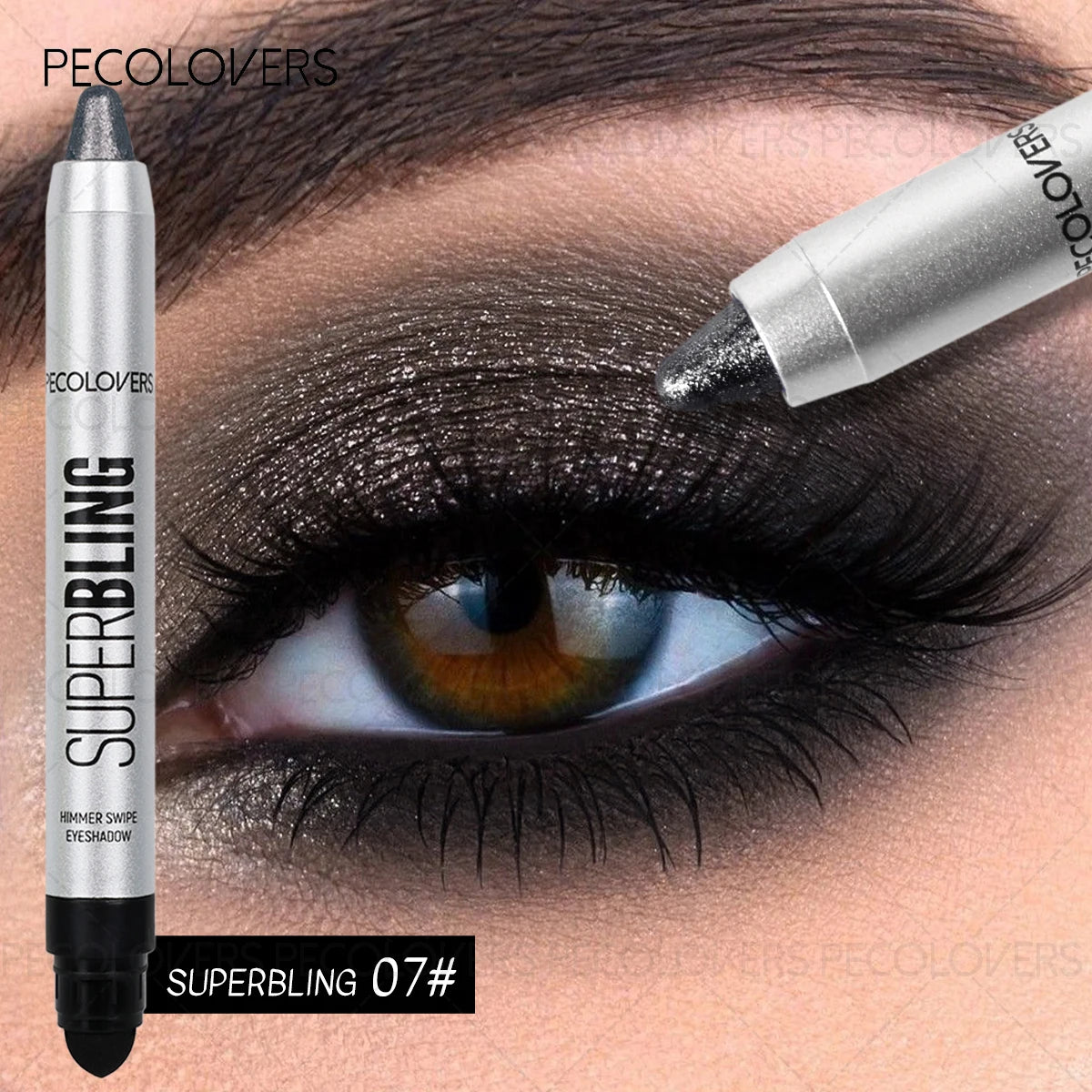 1 Pc Highlight Eyeshadow Stick, High Color Rendering, Waterproof and Sweat-proof Eyeshadow Pen, Eye Cosmetics, Perfect Gifts