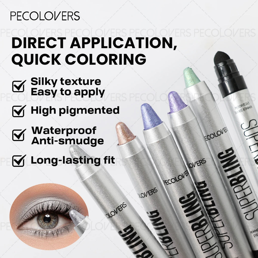 1 Pc Highlight Eyeshadow Stick, High Color Rendering, Waterproof and Sweat-proof Eyeshadow Pen, Eye Cosmetics, Perfect Gifts