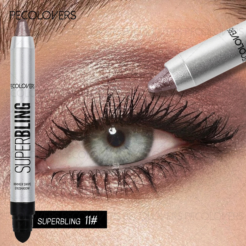 1 Pc Highlight Eyeshadow Stick, High Color Rendering, Waterproof and Sweat-proof Eyeshadow Pen, Eye Cosmetics, Perfect Gifts